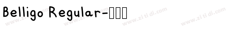 Belligo Regular字体转换 Belligo Regular字体转换
